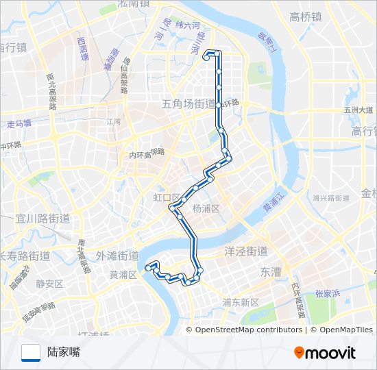 870路 bus Line Map