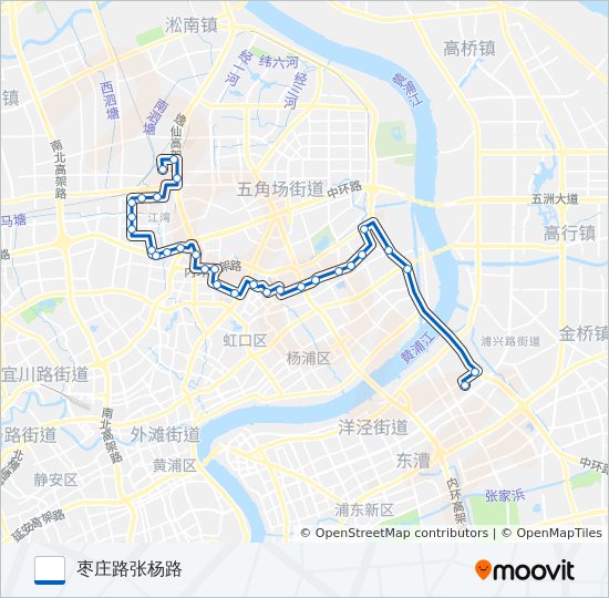 874路 bus Line Map