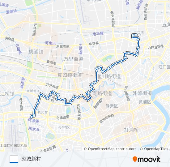 876路 bus Line Map