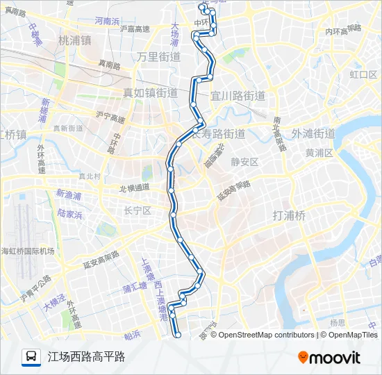 909路 Bus Line Map