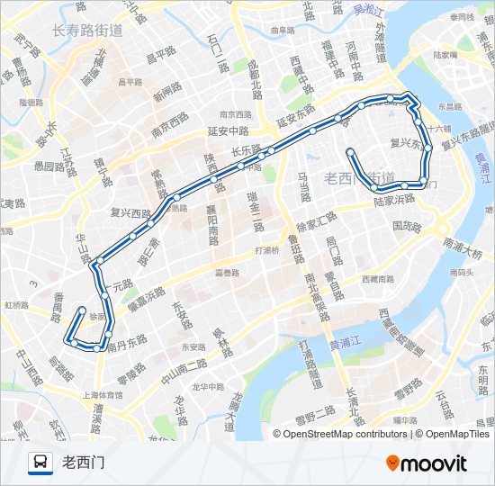 920路 bus Line Map