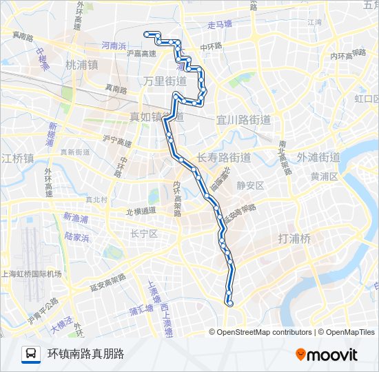 公交923路的线路图