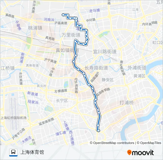 923路 Bus Line Map