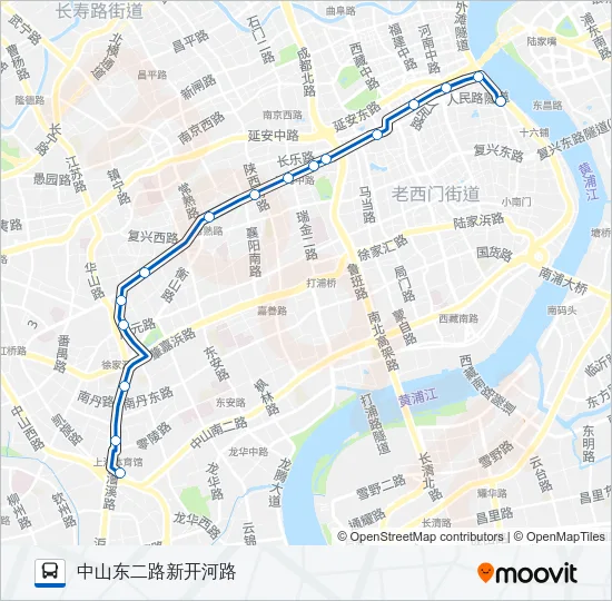 926路 Bus Line Map