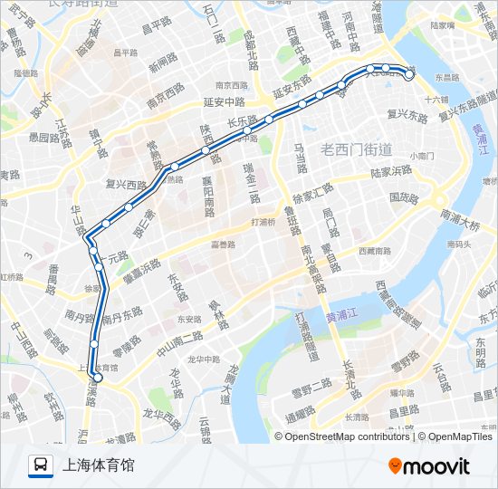 926路 bus Line Map