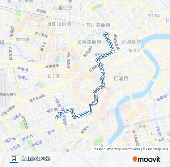 927路 Bus Line Map