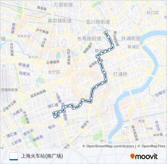 927路 bus Line Map