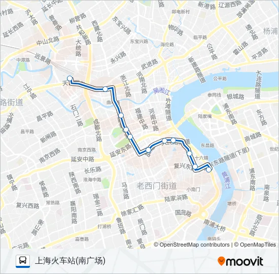 930路 Bus Line Map