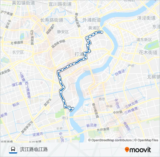 932路 Bus Line Map