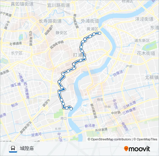 932路 Bus Line Map