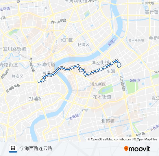 公交935路的线路图