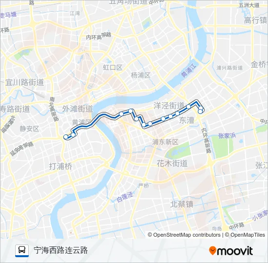 935路 Bus Line Map