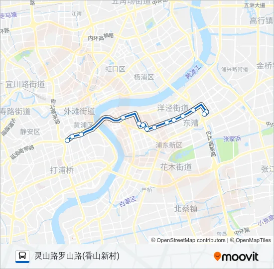 935路 Bus Line Map