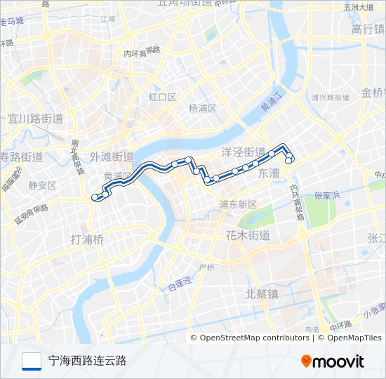 935路 bus Line Map