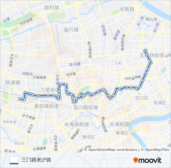 937路 bus Line Map