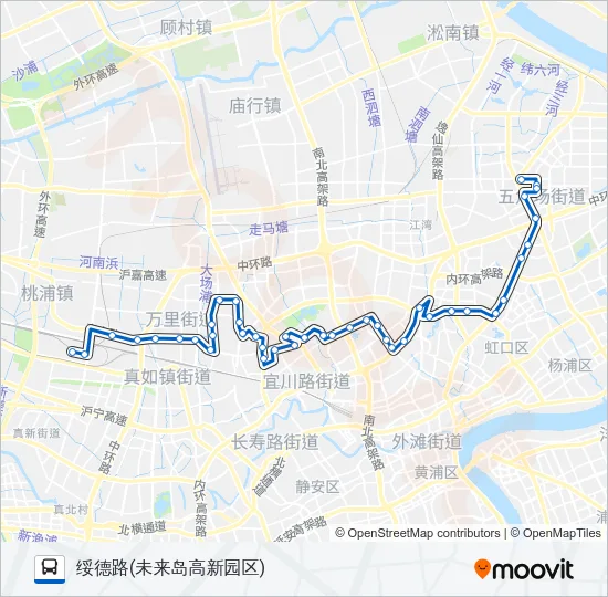 937路 Bus Line Map