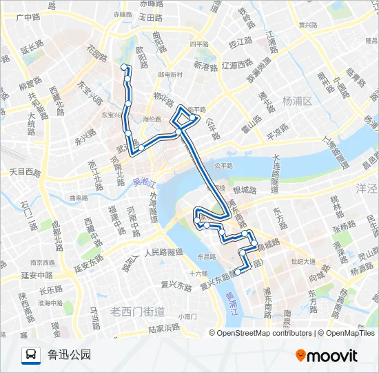 939路 Bus Line Map