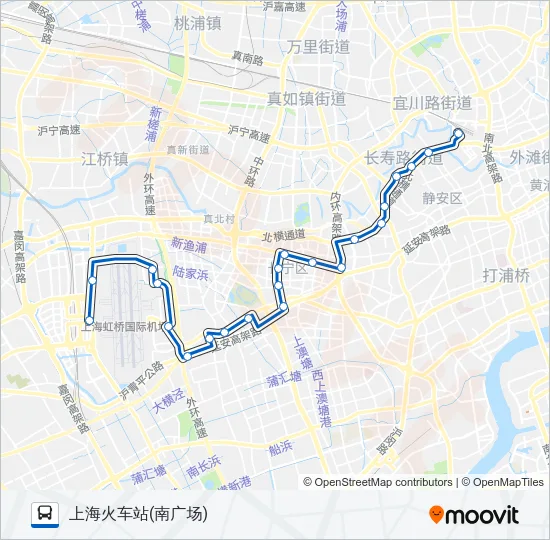 941路 Bus Line Map