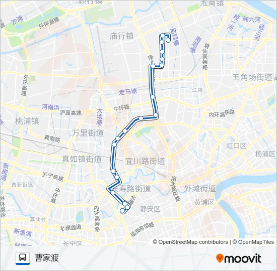 951路 Bus Line Map