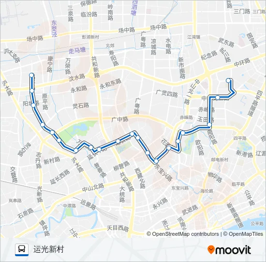 959路 Bus Line Map