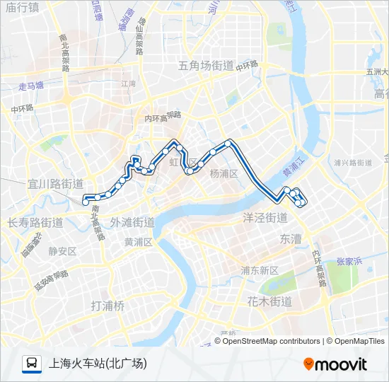 962路 Bus Line Map
