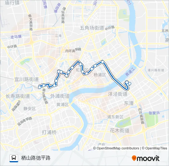 962路 Bus Line Map