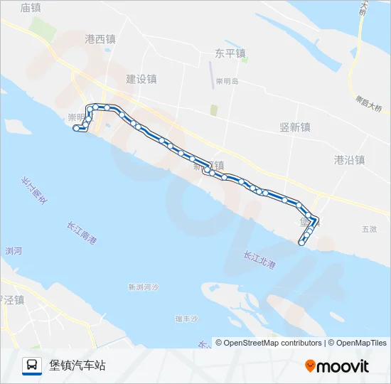 南堡专线 Bus Line Map