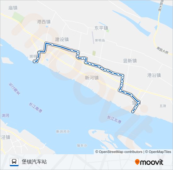 公交南堡二路的线路图
