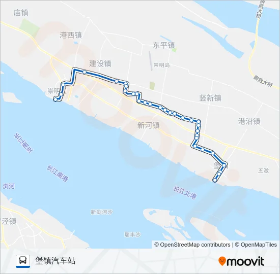 公交南堡二路的线路图