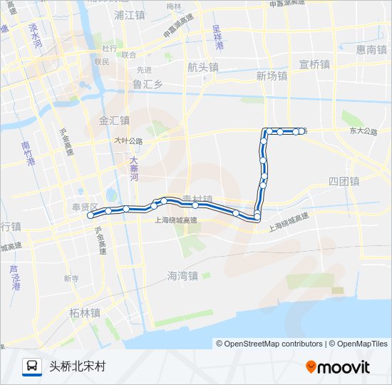 公交南头专路的线路图
