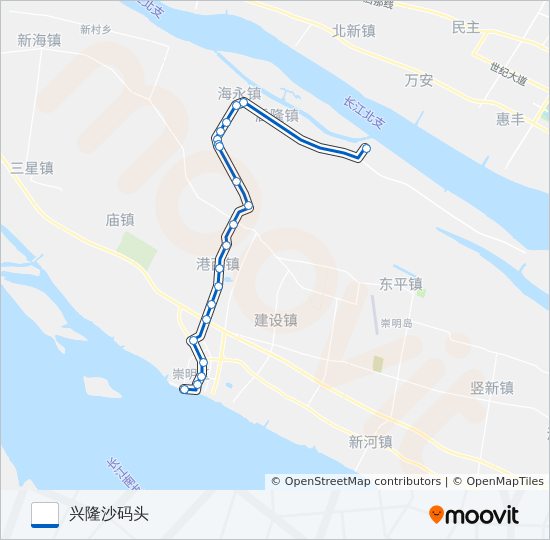 南隆专线 bus Line Map