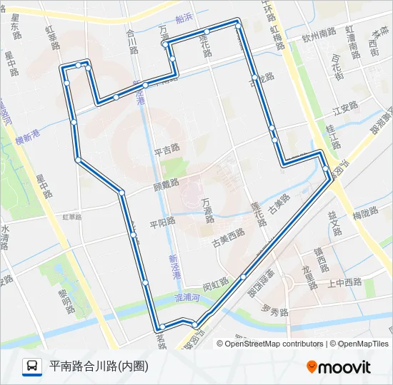 古美环线 Bus Line Map
