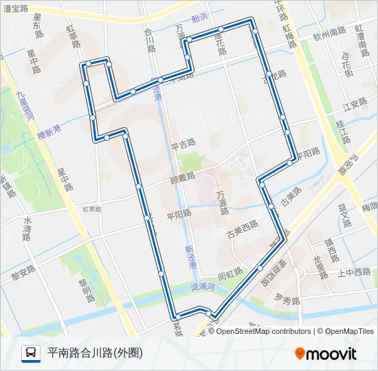古美环线 Bus Line Map