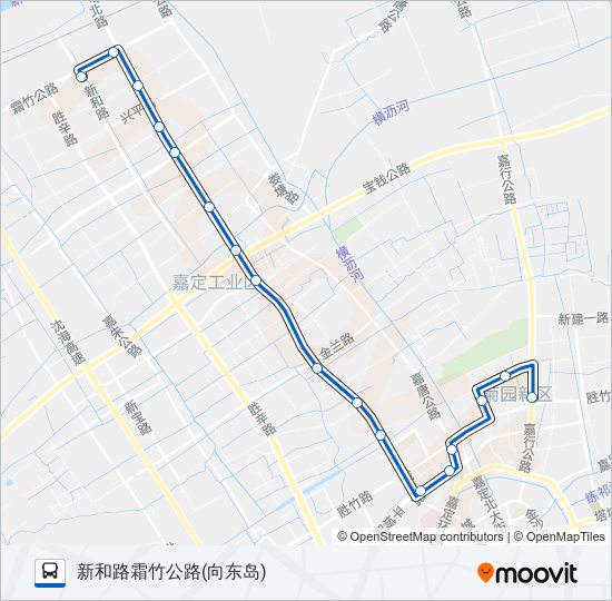 公交嘉定7路的线路图