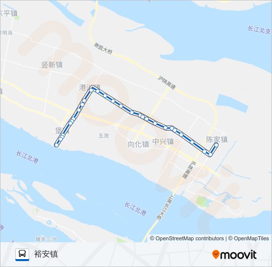 公交堡安专路的线路图