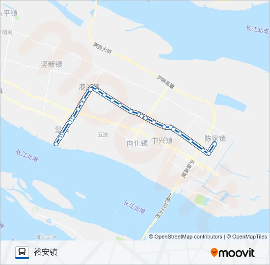 堡安专线 Bus Line Map