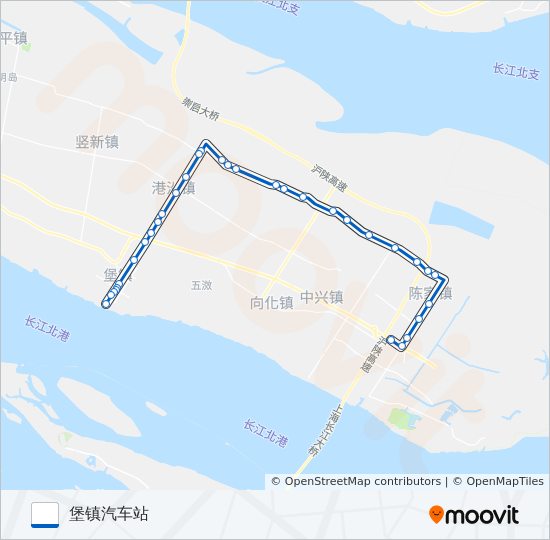 公交堡陈北路的线路图