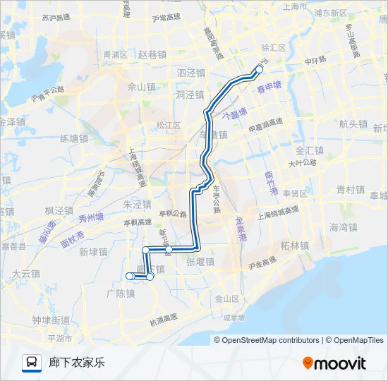 公交莲廊专路的线路图