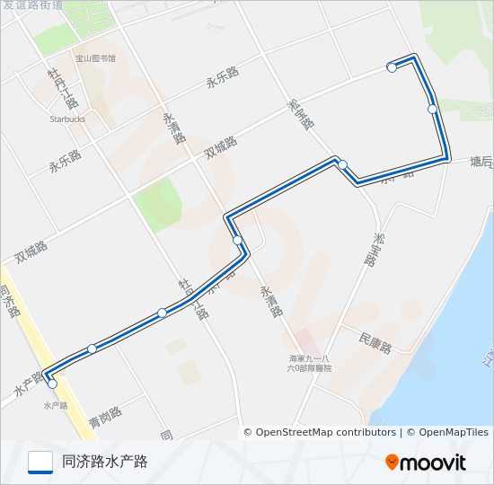 宝山11路 bus Line Map