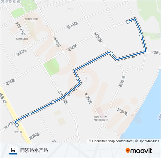 宝山11路 bus Line Map