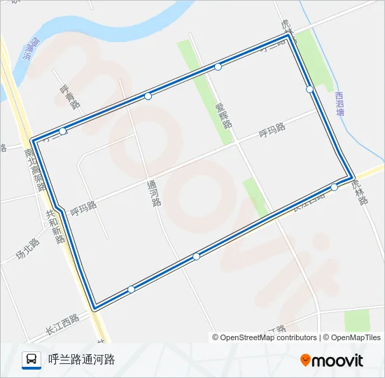 宝山22路 Bus Line Map