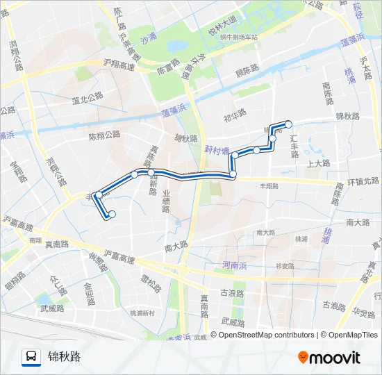 宝山85路 Bus Line Map