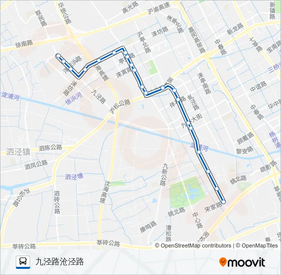 北场社区巴士 Bus Line Map