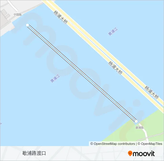 歇宁线 Ferry Line Map