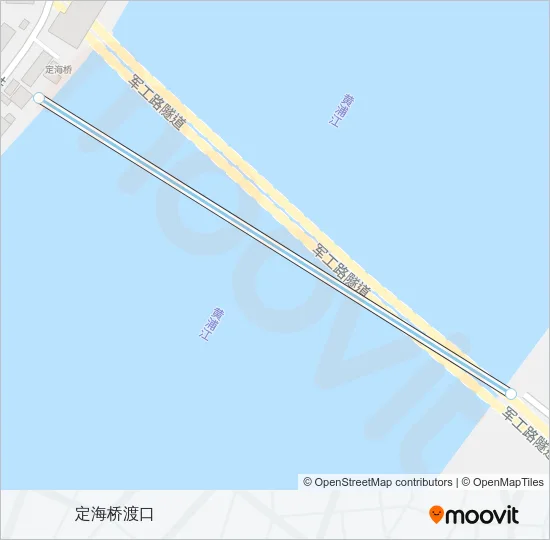 金定线 Ferry Line Map