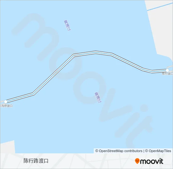 陈车线 Ferry Line Map