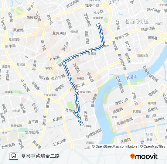 864路 Bus Line Map