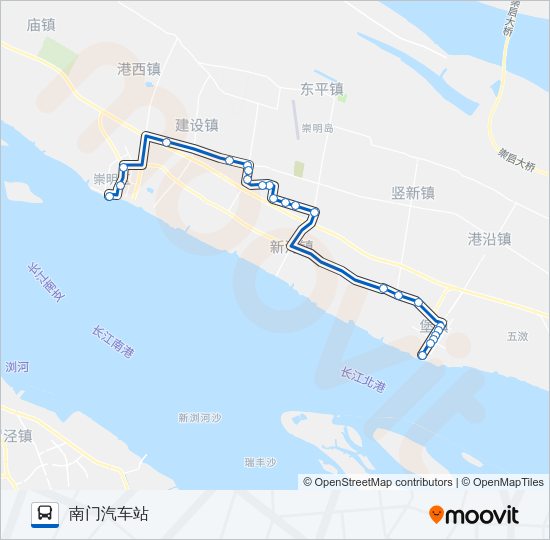南堡二线(临时) Bus Line Map
