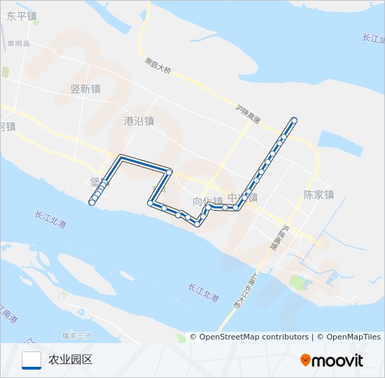 堡七线 (临时) bus Line Map