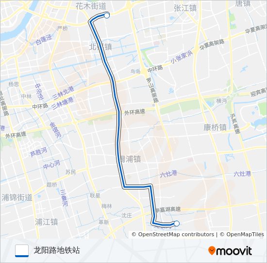 夏令公交接驳线 bus Line Map